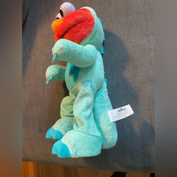 Sesame Street Dino Stomp Elmo 13” Plush Stuffed Animal Sing And Dances - Picture 8 of 8